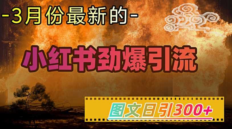 小红书高效引流秘籍，日增300+流量，轻松月入过万-创享网