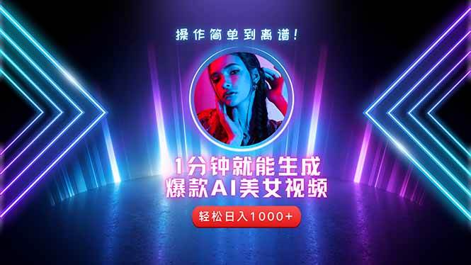 2025年副业新宠：借助AI力量，从零筑梦短视频，打造爆款账号的奇迹之旅！-创享网