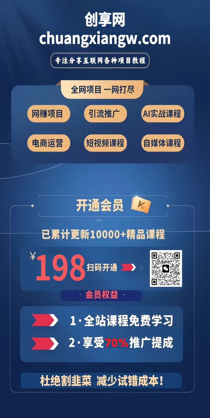 创业赚钱项目实战平台 | 副业兼职引流技巧