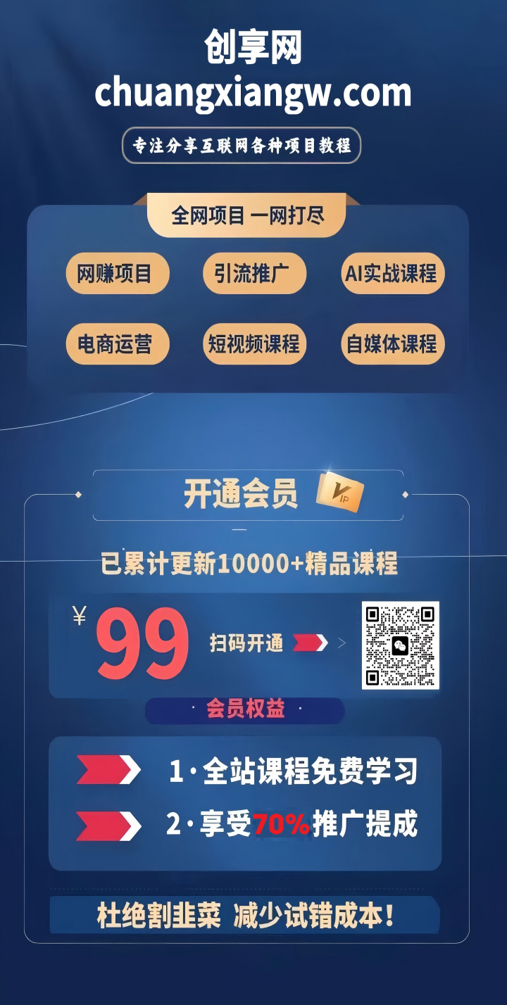 创业赚钱项目实战平台 | 副业兼职引流技巧