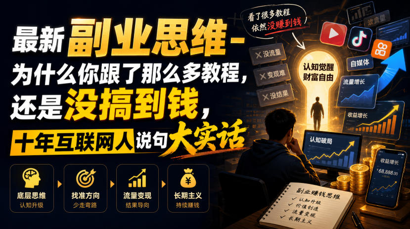 十年互联网人实话:左手做项目右手培训,两条腿走路才稳-创享网
