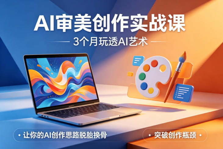 0706更新AI审美创作实战课｜3个月系统提升美学，MJ/Seedance全链路，绘画视频商单一站式教学 - 创享网-创享网