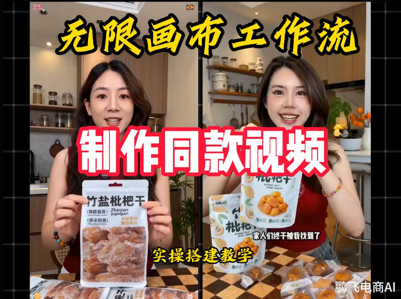 无限画布工作流拆解，一键复刻爆款带货视频实操搭建小白也能轻松上手-创享网