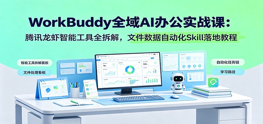 WorkBuddy全域AI办公：文件数据自动化Skill落地实战-创享网