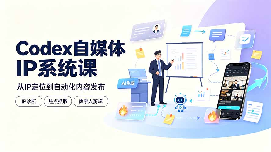 Codex驱动自媒体IP全自动运营,热点抓取+爆款复刻+多平台发布-创享网