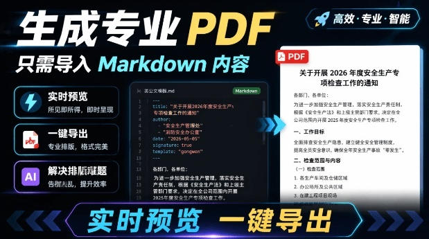 Presto排版工具｜Markdown一键生成专业PDF，告别复杂LaTeX，跨平台免费开源高效排版 - 创享网-创享网