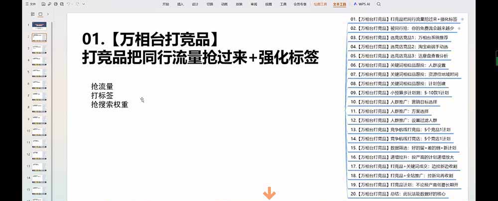 图片[2]-万相台截流课：竞品筛选·多计划测试·全站联动拉新收割全套实操 - 创享网-创享网