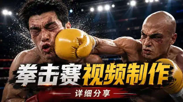 电影级拳击赛怎么做？AI重拳对决视频完整制作流程｜详细分享-创享网