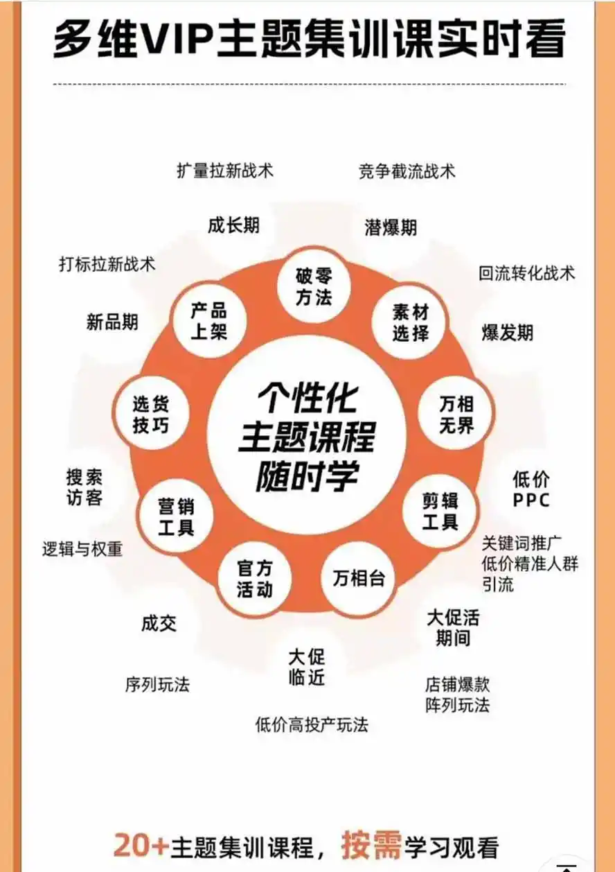 2026淘天开单秘籍PRO实战陪跑课程:全套落地运营玩法,一站式解决淘宝流量低、不出单难题(更新260823