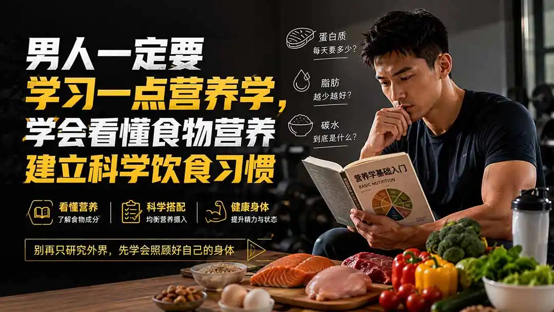 付费文章：男人一定要学习一点营养学，学会看懂食物营养建立科学饮食习惯-创享网
