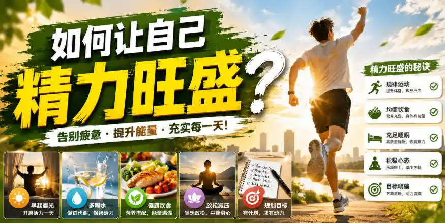 付费文章：如何让自己精力旺盛？ - 创享网-创享网