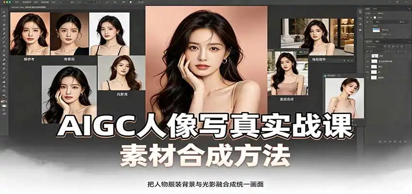 AIGC人像写真实战课：软件平台部署筹备，素材合成方法，多题材写真案例 - 创享网-创享网