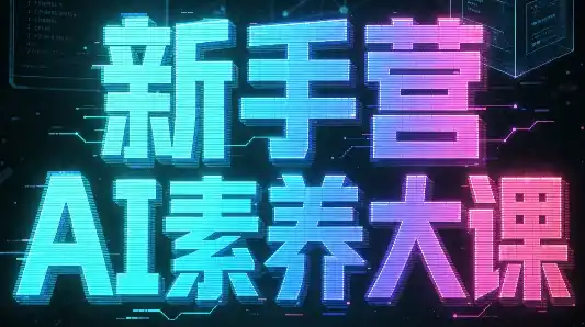 破局俱乐部·破局行动新手营AI素养大课-创享网