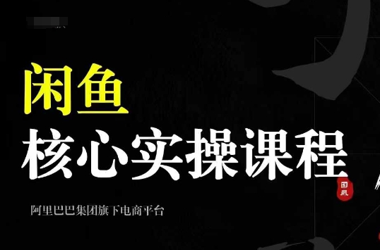 2024闲鱼核心实操课程，从养号、选品、发布、销售，教你做一个出单的闲鱼号 - 创享网-创享网