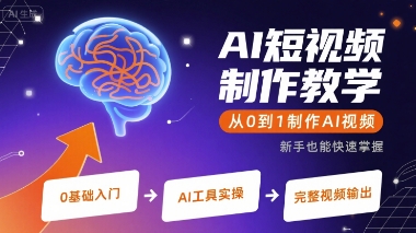 AI短视频制作教学，从0到1制作AI视频 - 创享网-创享网