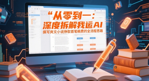 从零到一：深度拆解我运用AI撰写爽文小说挣取首笔稿费的全流程思路 - 创享网-创享网