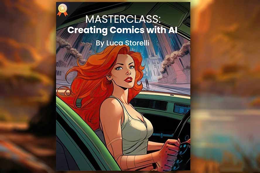 Midjourney AI漫画创作课，脚本构思、人物设计、排版合成，零基础创作完整漫画或系列插画 - 创享网-创享网