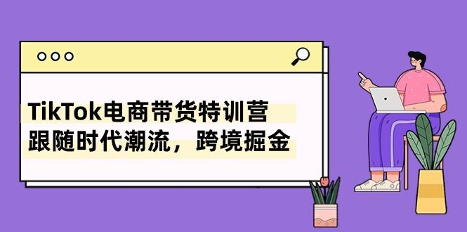 TikTok电商带货特训营，跟随时代潮流，跨境掘金(8节课 - 创享网-创享网