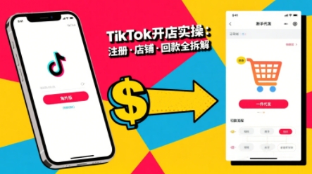 TikTok从开店到投流的进阶课，从基础实操到高阶技巧一网打尽-创享网