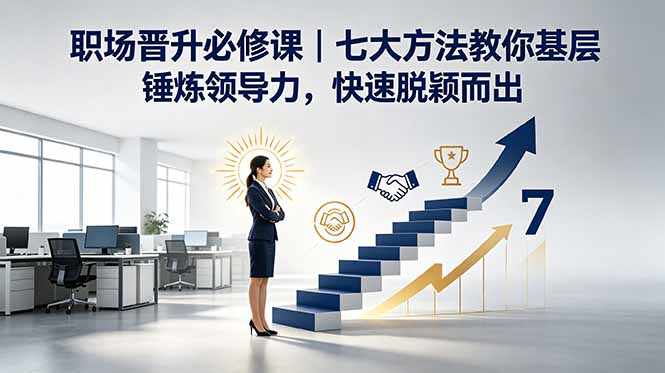 付费文章：职场晋升必修课｜七大方法教你基层锤炼领导力，快速脱颖而出 - 创享网-创享网