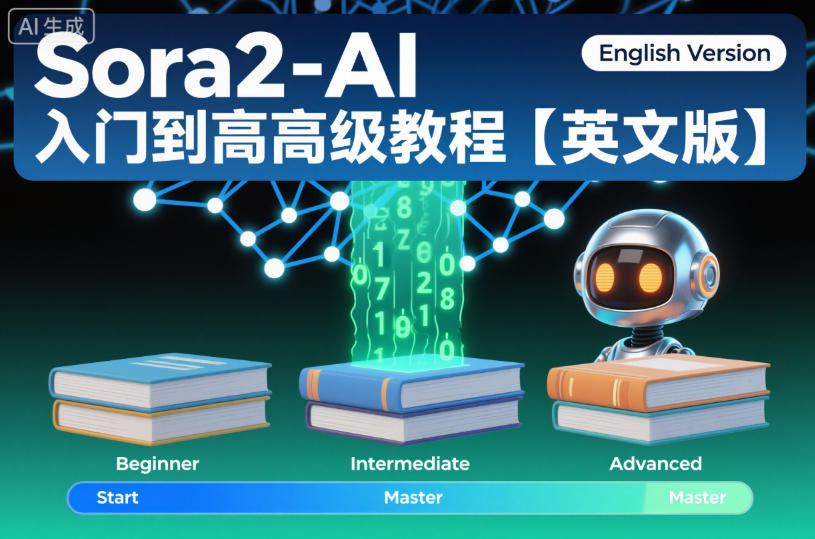 Sora2-AI入门到高级教程【英文版】-创享网