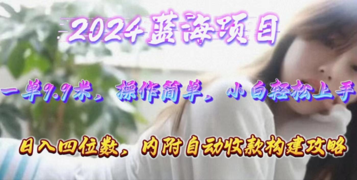 年轻群体的蓝海市场，1单9.9元，操作简单，小白轻松上手，日入四位数 - 创享网-创享网