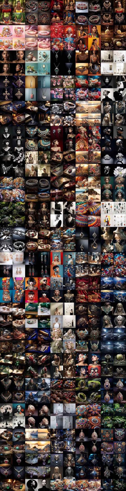 463个Midjourney珠宝摄影提示词：覆盖全品类珠宝，AI设计秒出专业效果 - 创享网-创享网