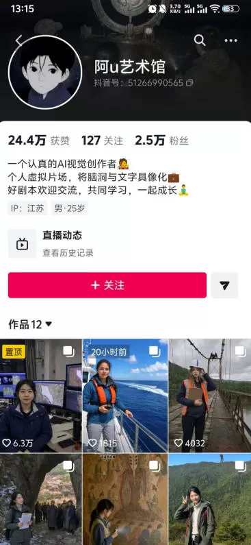 外面卖188的AI伪记录片掘金全攻略，抖音图文新赛道，轻松涨粉变现，拿创作者伙伴计划收益【文档】