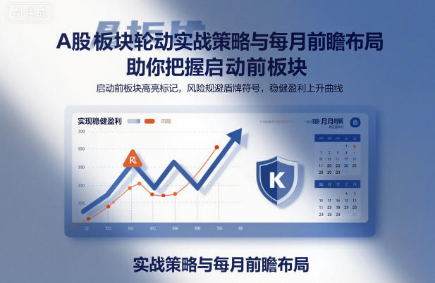 A股板块轮动实战策略与每月前瞻布局,助你把握启动前板块,规避风险,实现稳健盈利-创享网