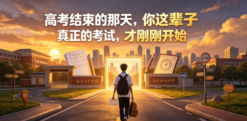 付费文章：高考结束的那天，你这辈子真正的考试，才刚刚开始-创享网
