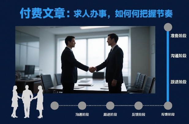 付费文章：求人办事，如何把握节奏-创享网