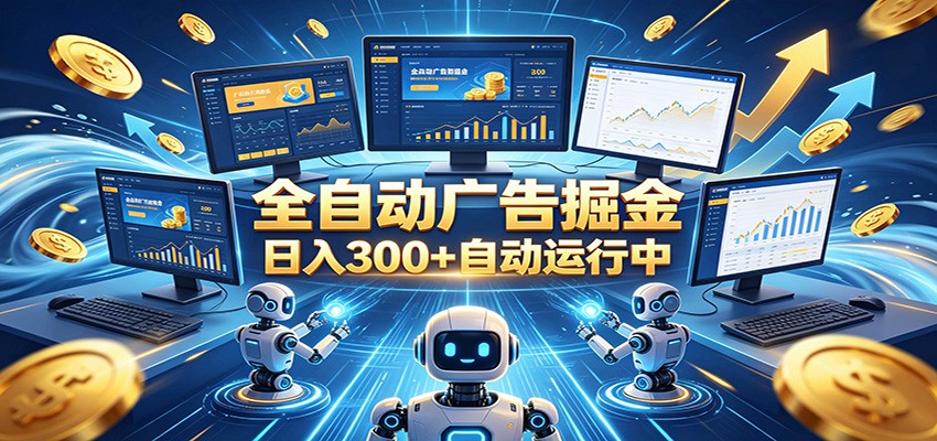 自动广告G机，日入300+，正规平台，广告浏览获益，时间自由，适合各类人群日常增收-创享网