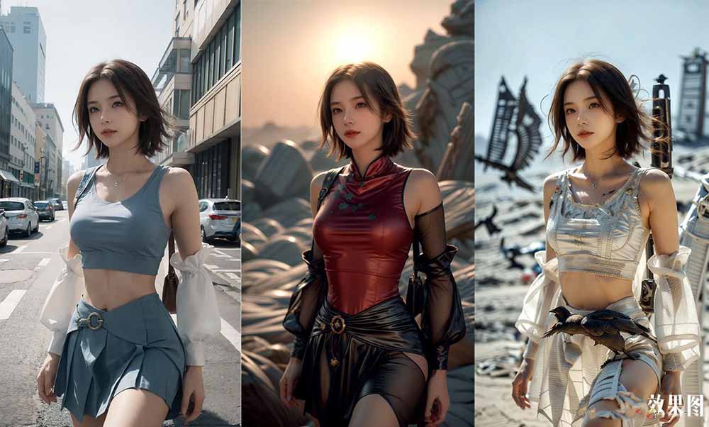 ComfyUI人像写真摄影工作流：本地一键部署，换装换场景换脸全搞定，影楼效率翻倍-创享网