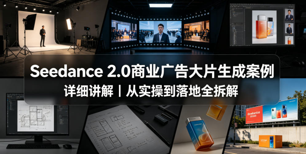 Seedance 2.0商业广告大片生成案例详细讲解｜从实操到落地全拆解-创享网