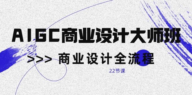 AIGC-商业设计大师班，商业设计全流程(22节课 - 创享网-创享网
