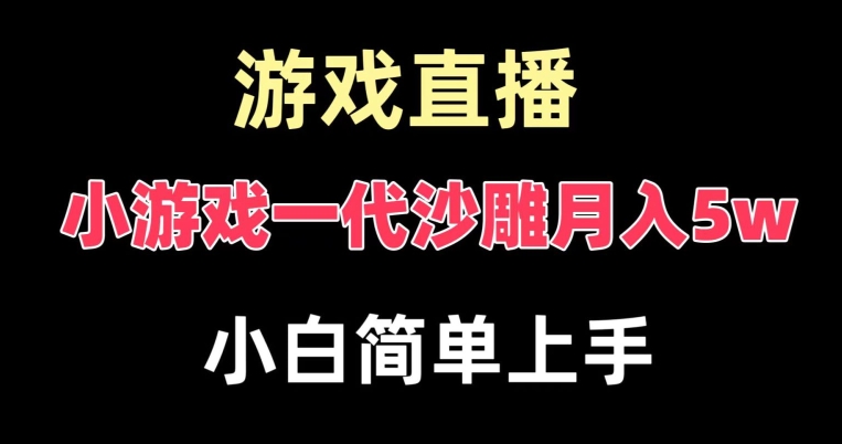 玩小游戏一代沙雕月入5w，爆裂变现，快速拿结果，高级保姆式教学【揭秘】 - 创享网-创享网