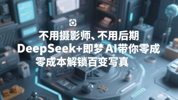 不用摄影师、不用后期，DeepSeek+即梦AI带你零成本解锁百变写真！-创享网