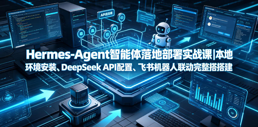 Hermes-Agent智能体落地部署实战课｜本地环境安装、DeepSeek API配置、飞书机器人联动完整搭建教程-创享网