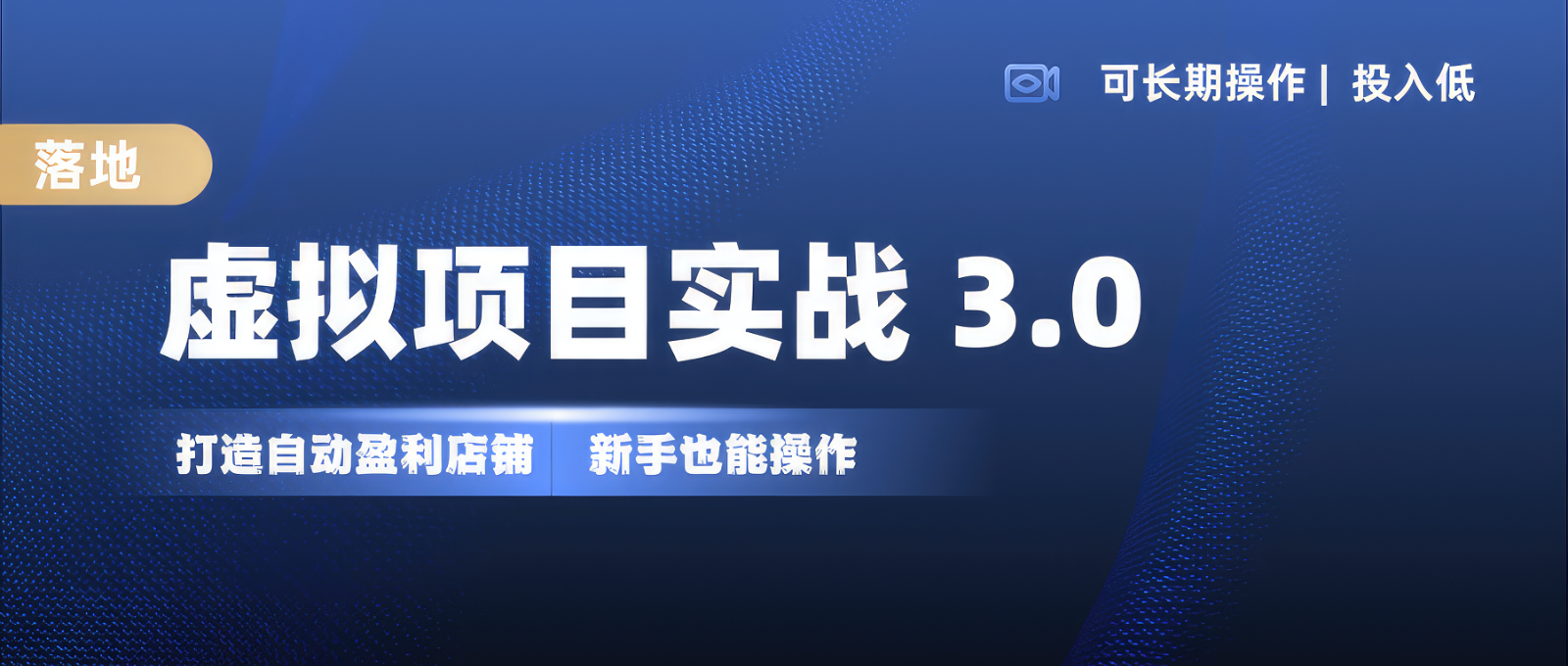 虚拟项目实操落地 3.0,新手轻松上手，单品月入1W+ - 创享网-创享网