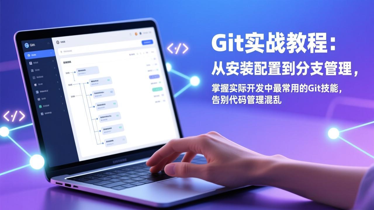 Git实战教程:从安装配置到分支管理,掌握实际开发中最常用的Git技能,告别代码管理混乱-创享网