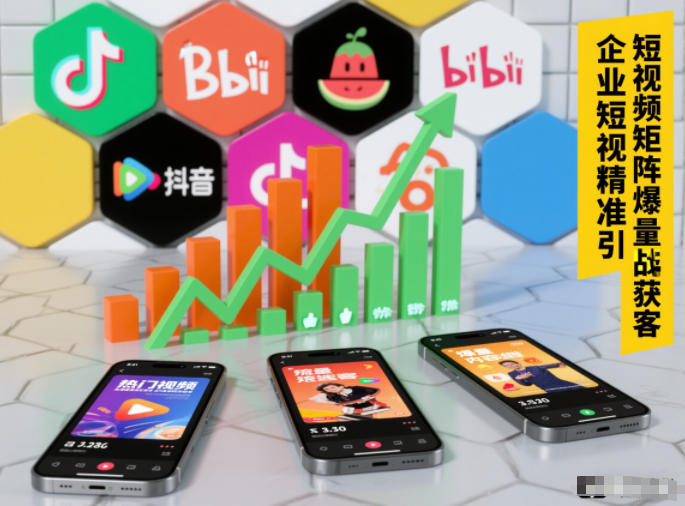 企业短视频精准引流矩阵获客,短视频矩阵爆量战法-创享网