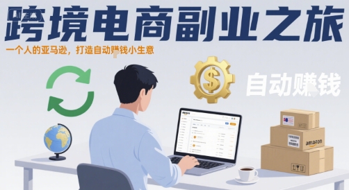 跨境电商副业之旅，一个人的亚马逊，打造自动賺钱小生意 - 创享网-创享网
