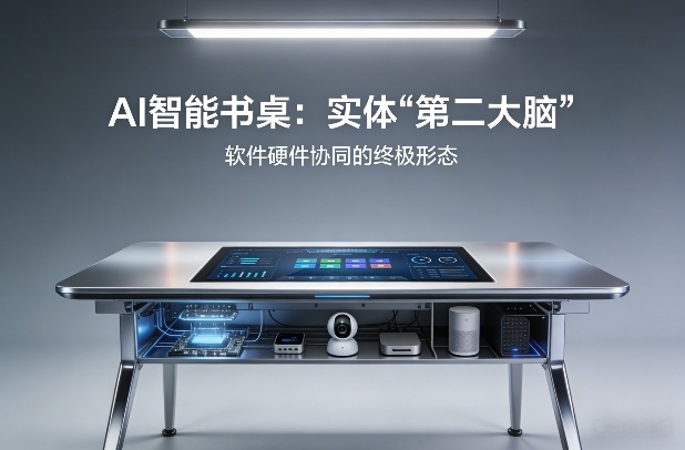 AI智能书桌搭建，构建你的实体“第二大脑”，软件硬件协同的终极形态 - 创享网-创享网