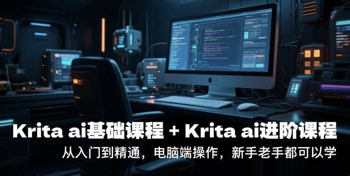krita ai基础课程+Krita ai进阶课程，从入门到精通，电脑端操作，新手老手都可以学 - 创享网-创享网