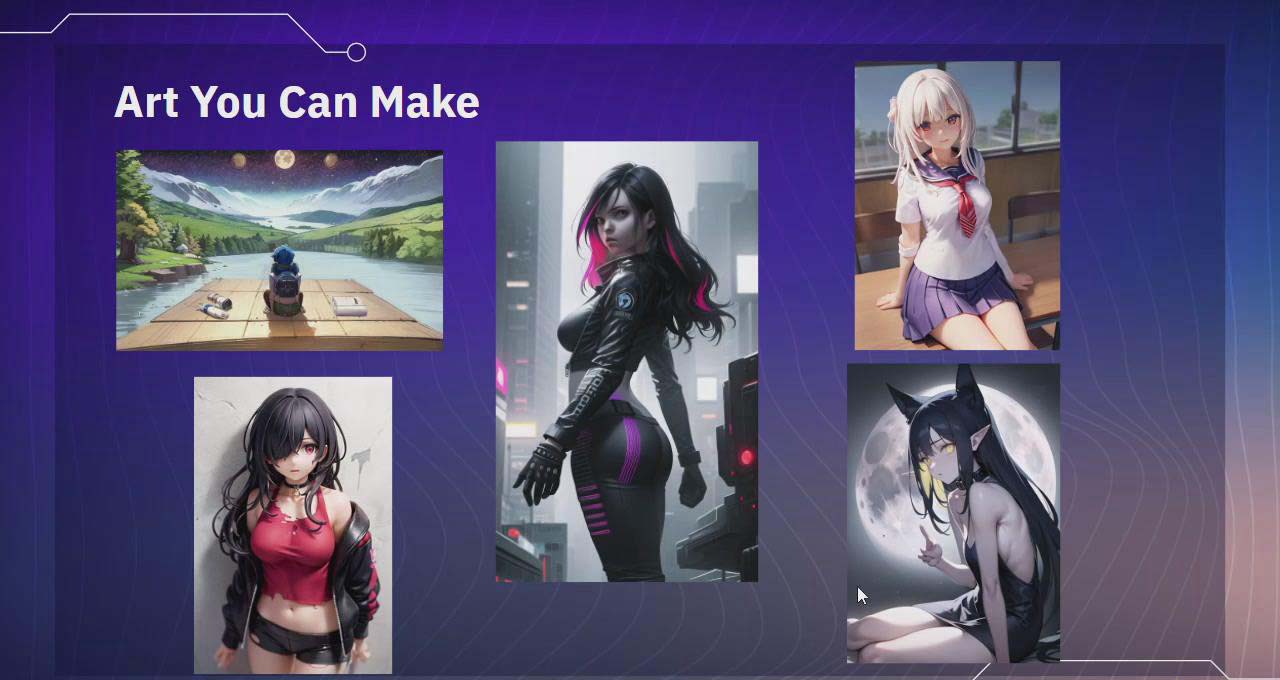 图片[5]-利用Stable Diffusion创建动漫艺术图像使用AI绘画赚钱-中英字幕 - 创享网-创享网