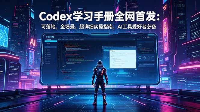 Codex学习手册全网首发：可落地，全场景，超详细实操指南，AI工具爱好者必备-创享网