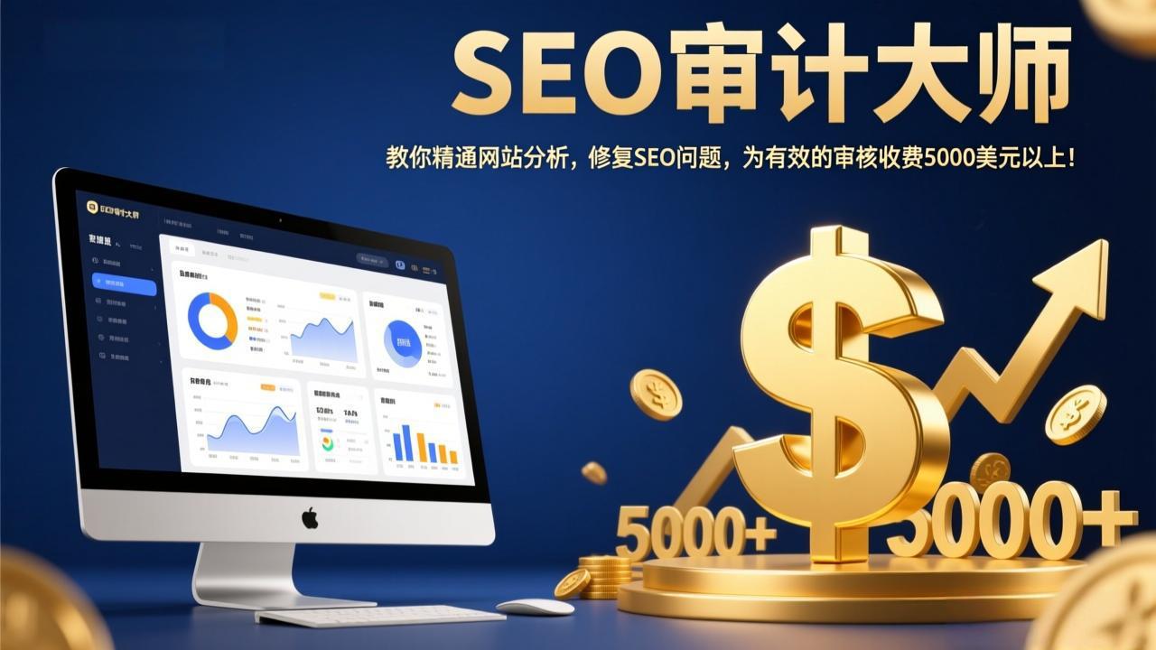 SEO审计大师:教你精通网站分析,修复SEO问题,为有效的审核收费5000美元以上!-创享网