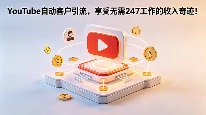 YouTube 自动客户引流，享受无需 247 工作的收入奇迹！【原创双语字幕】-创享网