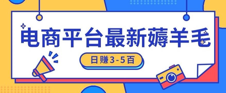 日赚300-500的电商平台薅羊毛新玩法，可重复操作，小白也可简单上手 - 创享网-创享网