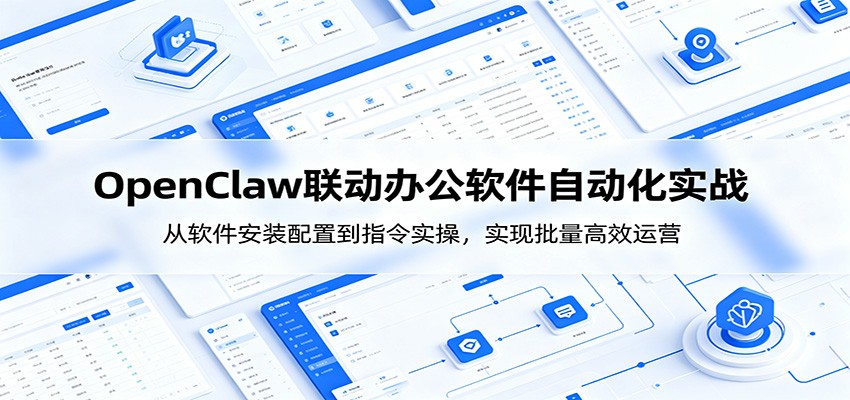 OpenClaw自动化实操课：从软件安装配置到指令实操，实现批量高效运营-创享网